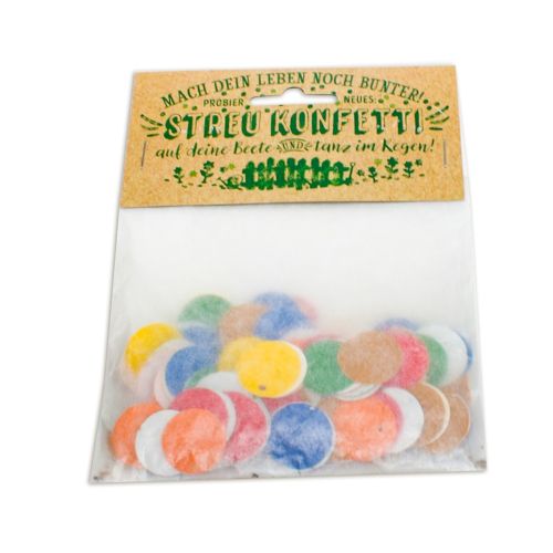 Groeipapier confetti zakje - Image 1